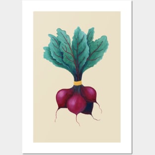 beet bunch Posters and Art